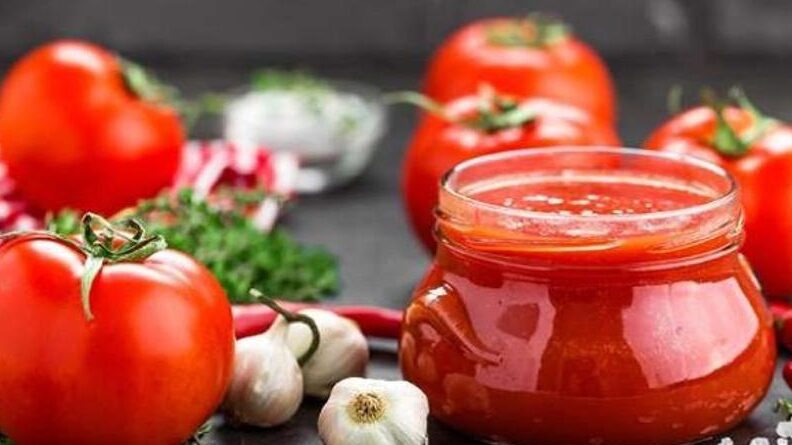 tomate y bicarbonato