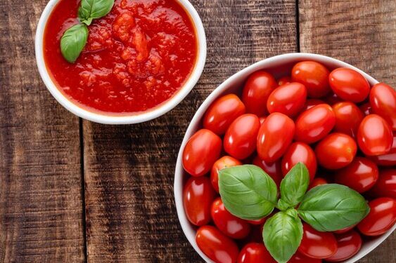 tomates frescos y saludables