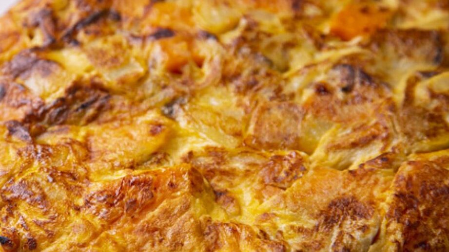 Receta de tortilla de patatas en inglés Potato Spanish Omelette